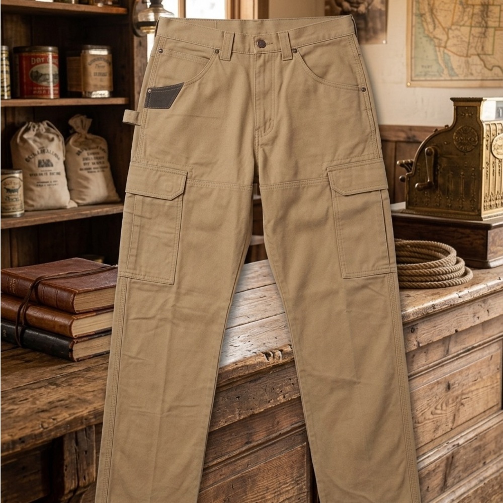 Wrangler Tan Cargo Work Pants